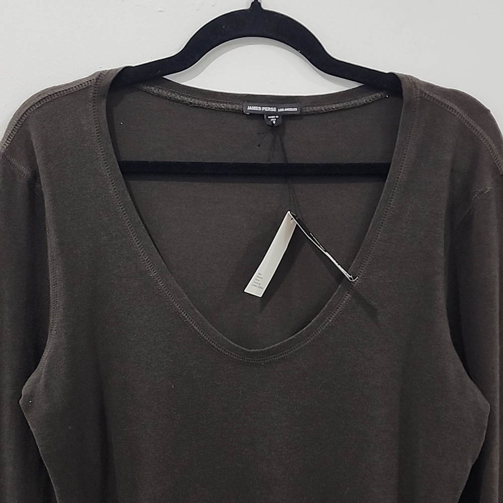 James Perse Long Sleeve Shirt (SZ 4) - Picture 2 of 8